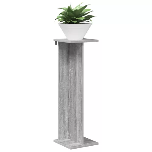  Növényállvány 2 pcs Szürke Sonoma 25 x 25,5 x 80,5 cm