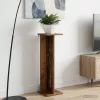  Növényállvány 2 pcs Öreg fa 25 x 25,5 x 80,5 cm Mérnöki fa
