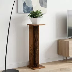    Növényállvány 2 pcs Öreg fa 25 x 25,5 x 80,5 cm Mérnöki fa