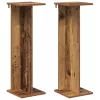  Növényállvány 2 pcs Öreg fa 25 x 25,5 x 80,5 cm Mérnöki fa