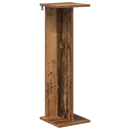  Növényállvány 2 pcs Öreg fa 25 x 25,5 x 80,5 cm Mérnöki fa