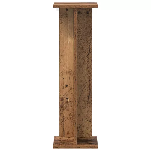  Növényállvány 2 pcs Öreg fa 25 x 25,5 x 80,5 cm Mérnöki fa