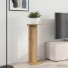  Növényállvány 2 pcs Kézműves Tölgy 25 x 25,5 x 80,5 cm