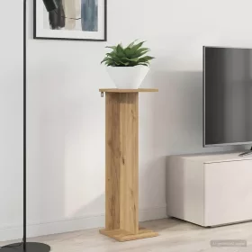    Növényállvány 2 pcs Kézműves Tölgy 25 x 25,5 x 80,5 cm