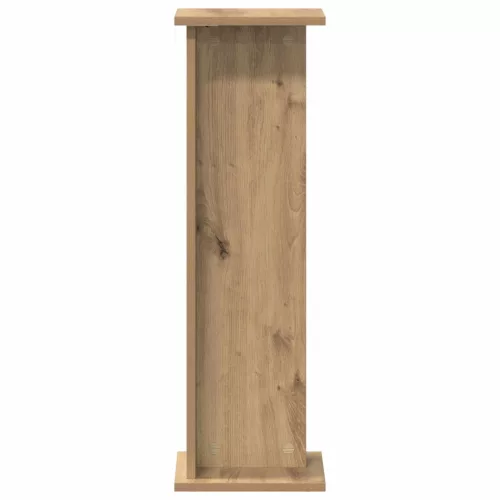  Növényállvány 2 pcs Kézműves Tölgy 25 x 25,5 x 80,5 cm