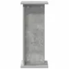  Növényállvány 2 pcs Beton Szürke 25 x 25,5 x 60,5 cm Mérnöki fa
