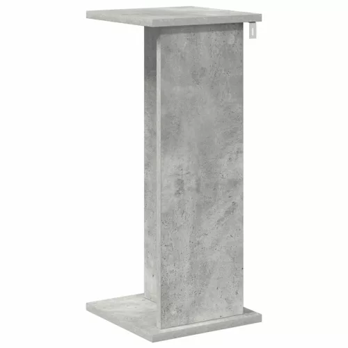  Növényállvány 2 pcs Beton Szürke 25 x 25,5 x 60,5 cm Mérnöki fa