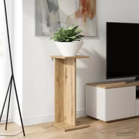    Növényállvány 2 pcs Kézműves Tölgy 25 x 25,5 x 60,5 cm