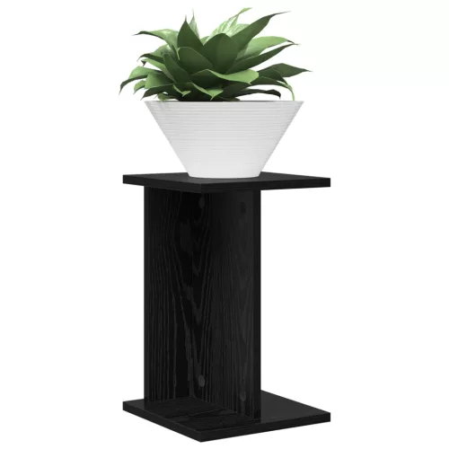 Növényállvány Fekete Tölgy 25 x 25,5 x 40,5 cm Mérnöki fa