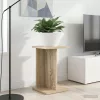  Növényállvány 2 pcs Sonoma tölgy 25 x 25,5 x 40,5 cm Mérnöki fa