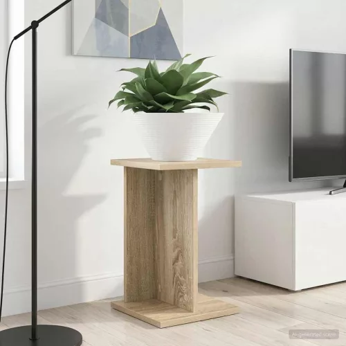  Növényállvány 2 pcs Sonoma tölgy 25 x 25,5 x 40,5 cm Mérnöki fa