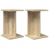  Növényállvány 2 pcs Sonoma tölgy 25 x 25,5 x 40,5 cm Mérnöki fa