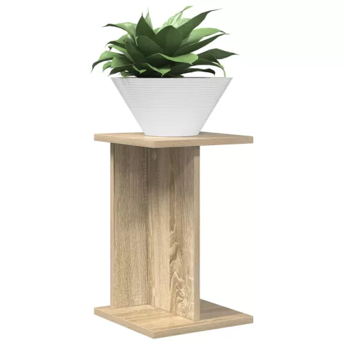  Növényállvány 2 pcs Sonoma tölgy 25 x 25,5 x 40,5 cm Mérnöki fa