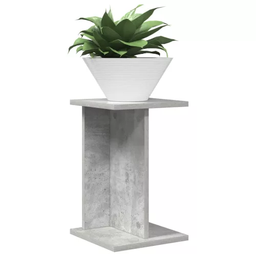  Növényállvány Beton Szürke 25 x 25,5 x 40,5 cm Mérnöki fa
