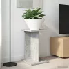  Növényállvány 2 pcs Beton Szürke 25 x 25,5 x 40,5 cm Mérnöki fa