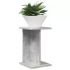  Növényállvány 2 pcs Beton Szürke 25 x 25,5 x 40,5 cm Mérnöki fa