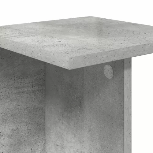  Növényállvány 2 pcs Beton Szürke 25 x 25,5 x 40,5 cm Mérnöki fa