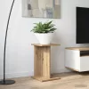  Növényállvány 2 pcs Kézműves Tölgy 25 x 25,5 x 40,5 cm