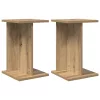  Növényállvány 2 pcs Kézműves Tölgy 25 x 25,5 x 40,5 cm