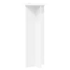  Növényállvány 2 pcs Fehér Ø40 x 100 cm Szerelt Fa