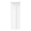 Növényállvány 2 pcs Fehér Ø40 x 100 cm Szerelt Fa