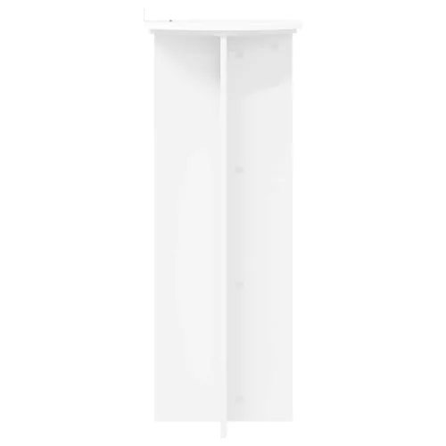  Növényállvány 2 pcs Fehér Ø40 x 100 cm Szerelt Fa