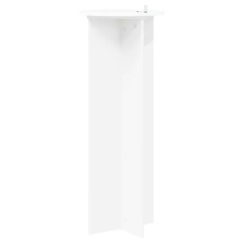  Növényállvány 2 pcs Fehér Ø40 x 100 cm Szerelt Fa