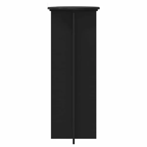  Növényállvány 2 pcs Fekete Ø40 x 100 cm Szerelt Fa