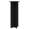 Növényállvány 2 pcs Fekete Ø40 x 100 cm Szerelt Fa