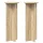  Növényállvány 2 pcs Sonoma Tölgy Ø40 x 100 cm Szerelt Fa