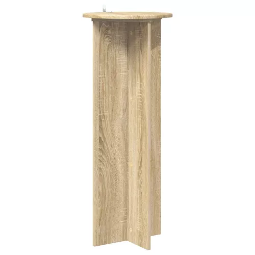  Növényállvány 2 pcs Sonoma Tölgy Ø40 x 100 cm Szerelt Fa