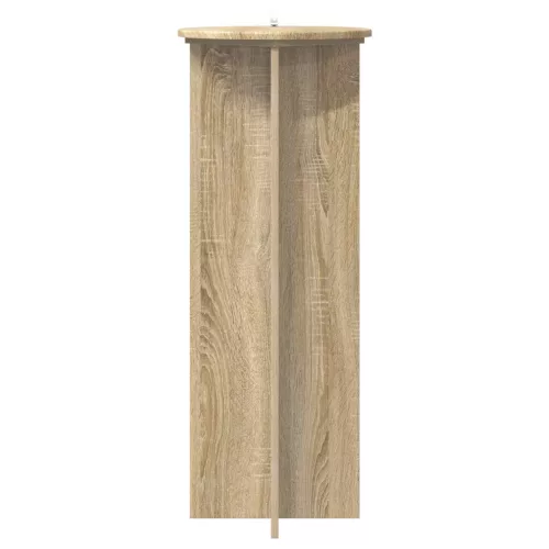  Növényállvány 2 pcs Sonoma Tölgy Ø40 x 100 cm Szerelt Fa