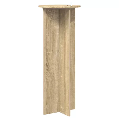  Növényállvány 2 pcs Sonoma Tölgy Ø40 x 100 cm Szerelt Fa