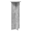  Növényállvány 2 pcs Betonszürke Ø40 x 100 cm Szerelt Fa