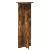  Növényállvány 2 pcs Füstös Tölgy Ø40 x 100 cm Szerelt Fa