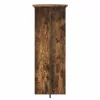  Növényállvány 2 pcs Füstös Tölgy Ø40 x 100 cm Szerelt Fa