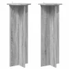  Növényállvány 2 pcs Szürke Sonoma Ø40 x 100 cm Szerelt Fa