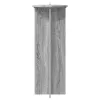  Növényállvány 2 pcs Szürke Sonoma Ø40 x 100 cm Szerelt Fa