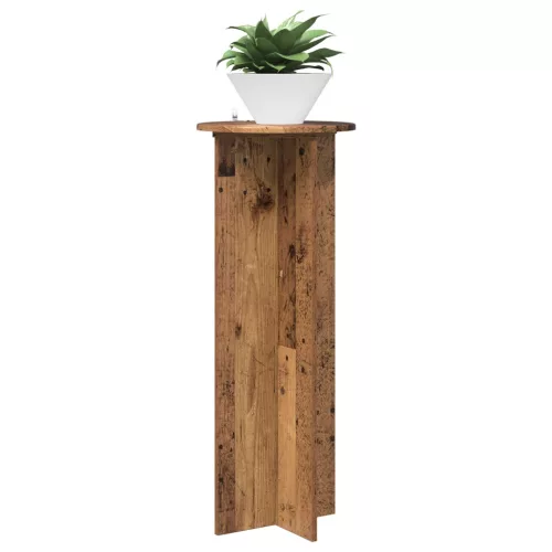  Növényállvány 2 pcs Antik Fa Ø40 x 100 cm Szerelt Fa