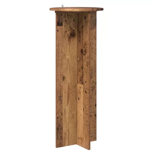  Növényállvány 2 pcs Antik Fa Ø40 x 100 cm Szerelt Fa