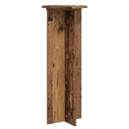  Növényállvány 2 pcs Antik Fa Ø40 x 100 cm Szerelt Fa