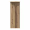  Növényállvány 2 pcs Kézműves Tölgy Ø40 x 100 cm Szerelt Fa