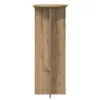  Növényállvány 2 pcs Kézműves Tölgy Ø40 x 100 cm Szerelt Fa