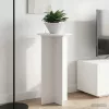  Növényállvány 2 pcs Fehér Ø40 x 80 cm Szerelt Fa