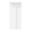  Növényállvány 2 pcs Fehér Ø40 x 80 cm Szerelt Fa