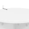  Növényállvány 2 pcs Fehér Ø40 x 80 cm Szerelt Fa