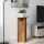  Növényállvány 2 pcs Antik Fa 40 x 40 x 80 cm Szerelt Fa