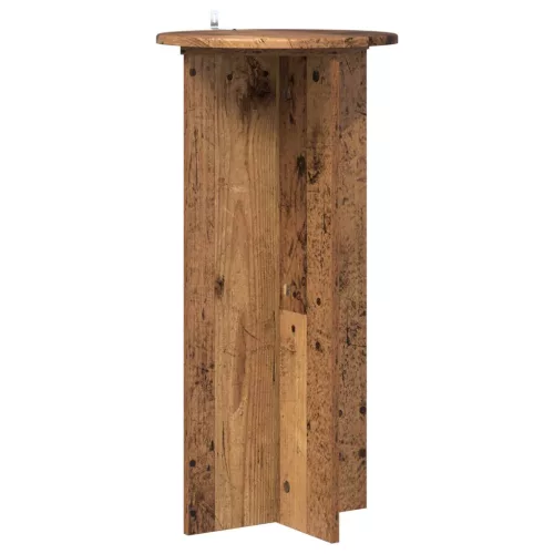  Növényállvány 2 pcs Antik Fa 40 x 40 x 80 cm Szerelt Fa