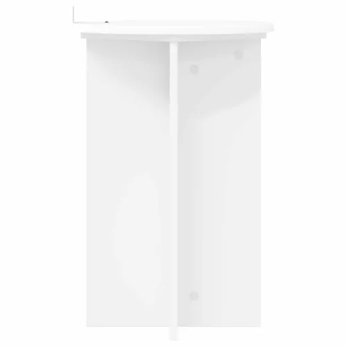 Növényállvány 2 pcs Fehér Ø40 x 60 cm Szerelt Fa
