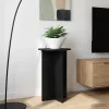  Növényállvány 2 pcs Fekete Ø40 x 60 cm Szerelt Fa